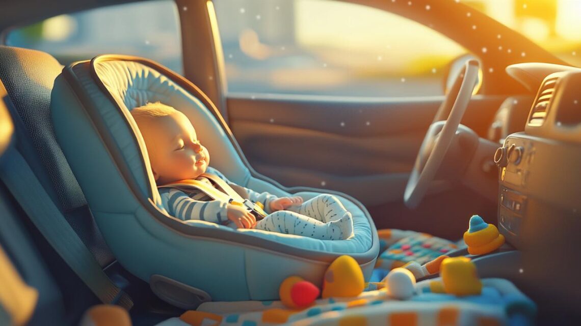 Comment préparer un long trajet avec bébé : le siège auto nourrisson pour les longs voyages idéal